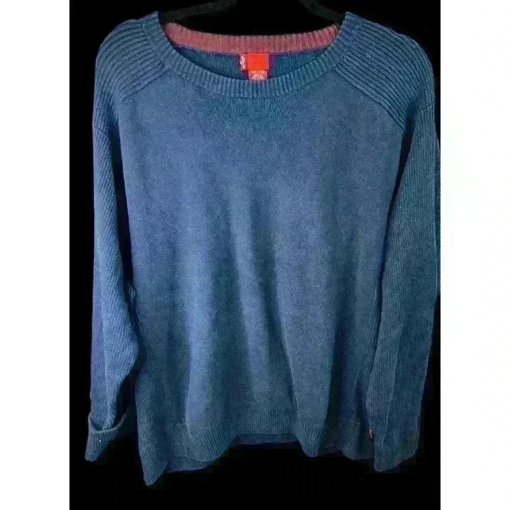 Levi's Men's 100 % Cotton Knit‎ Sweater XXL 2XL Blue